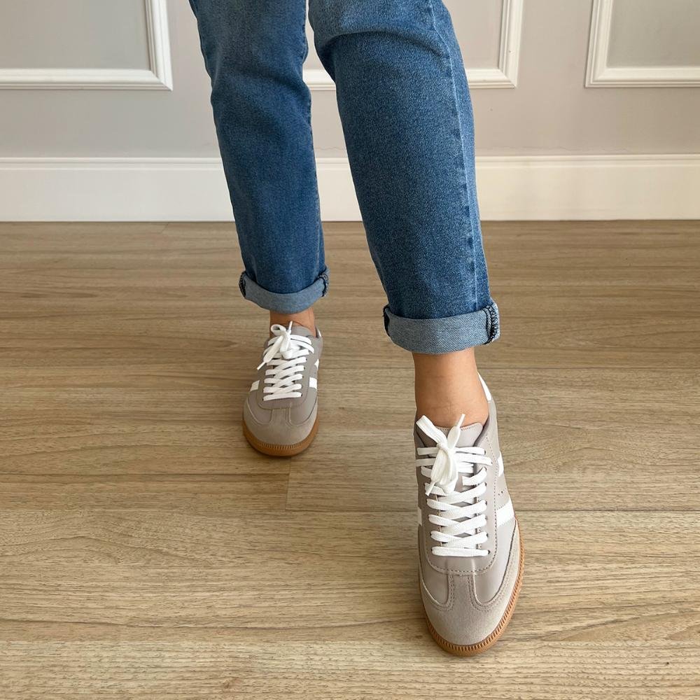 Tênis Flatform Manu Cinza Cinza 5