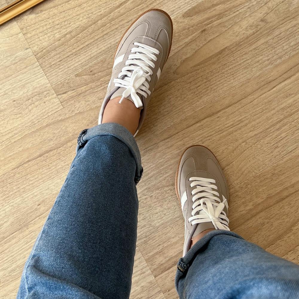 Tênis Flatform Manu Cinza Cinza 6