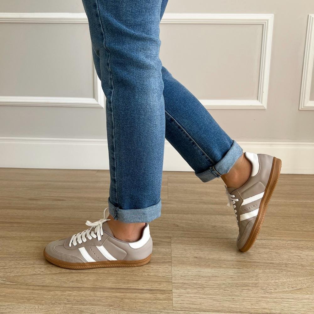Tênis Flatform Manu Cinza Cinza 7
