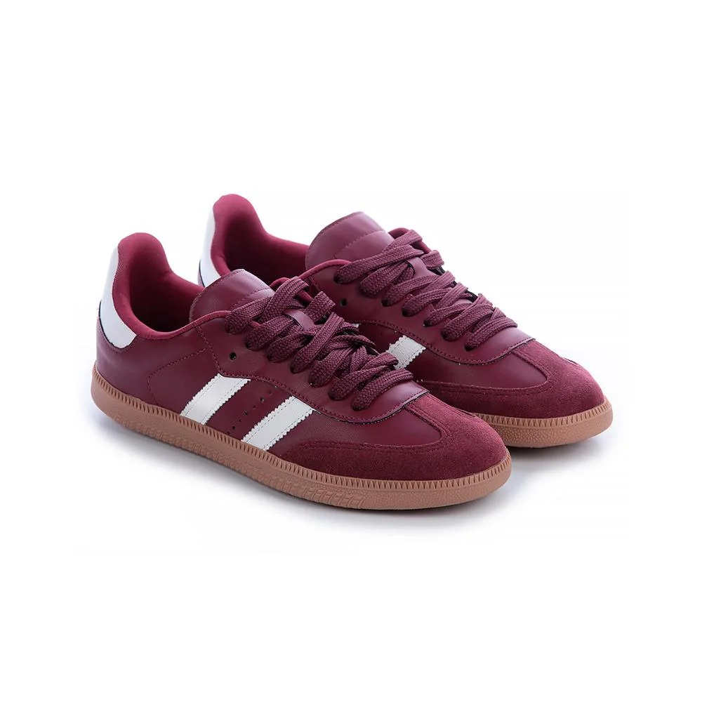 Tênis Flatform Manu Bordô Bordô 7