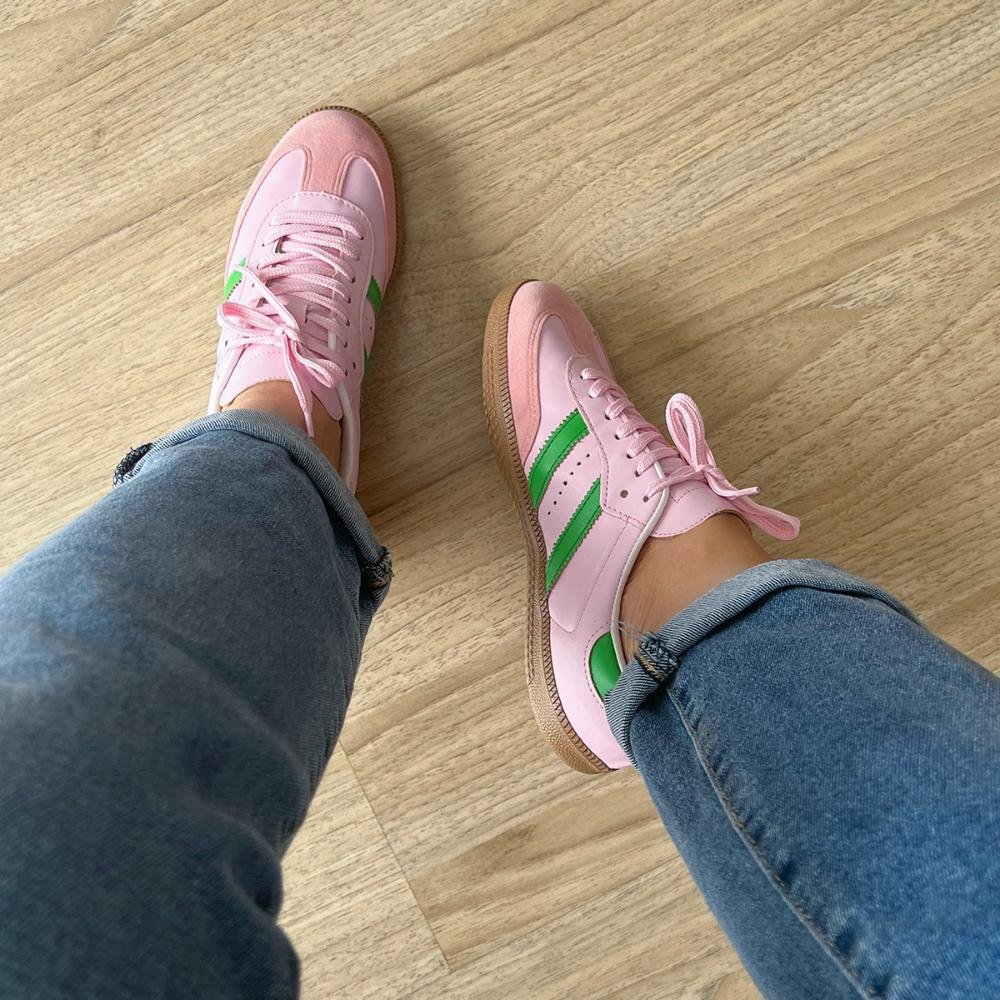 Tênis Flatform Manu Rosa Rosa 2