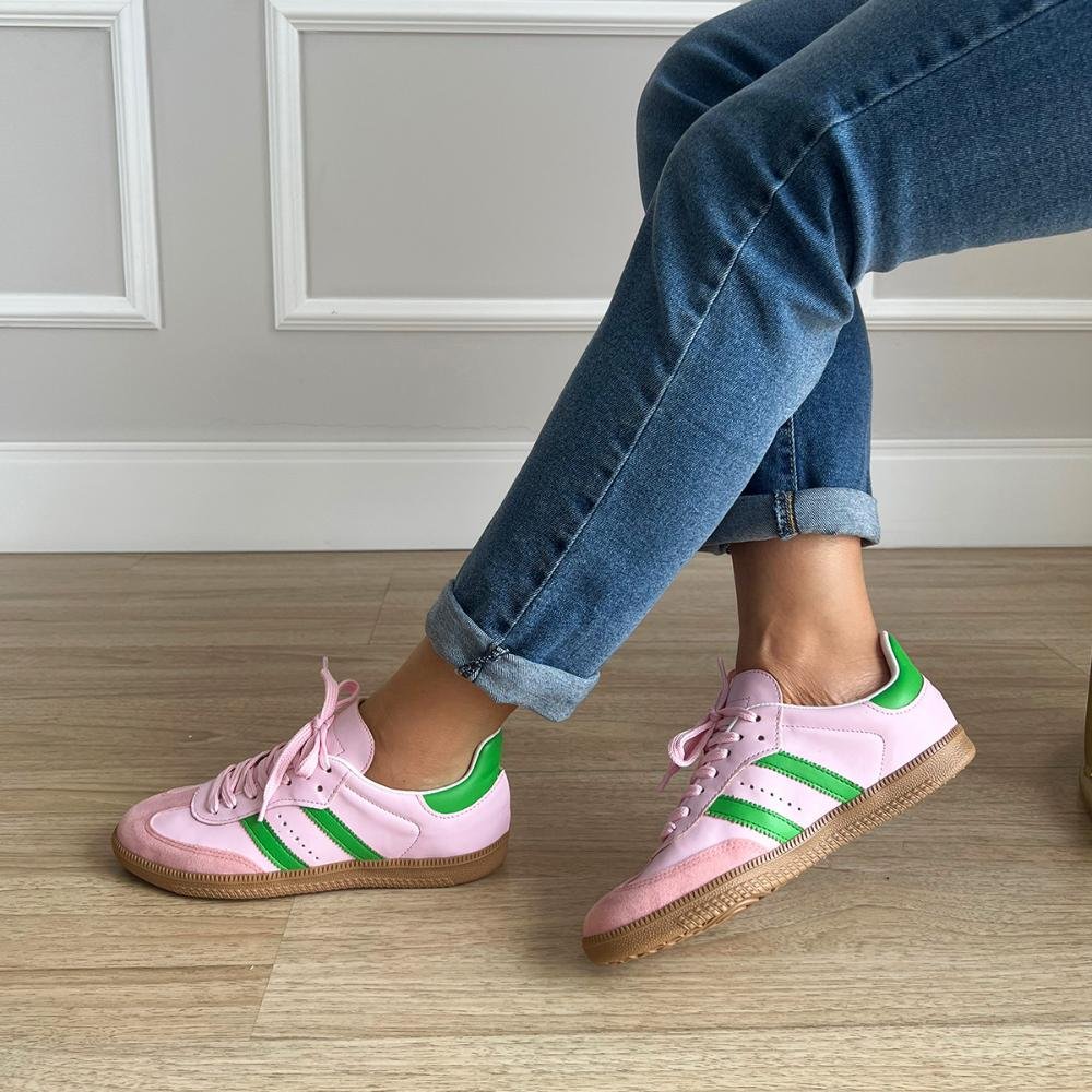 Tênis Flatform Manu Rosa Rosa 4