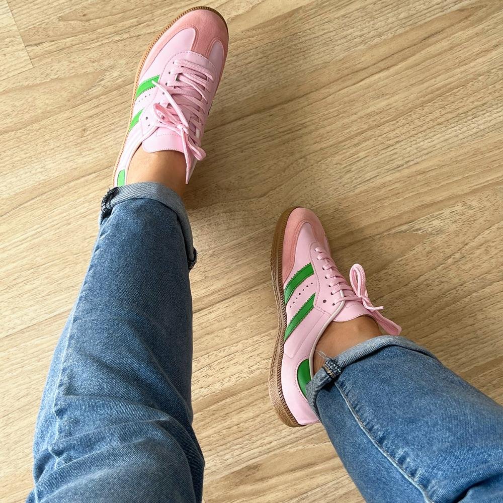 Tênis Flatform Manu Rosa Rosa 6