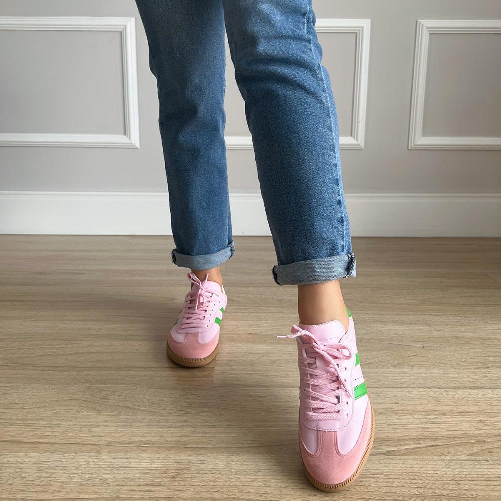 Tênis Flatform Manu Rosa Rosa 7