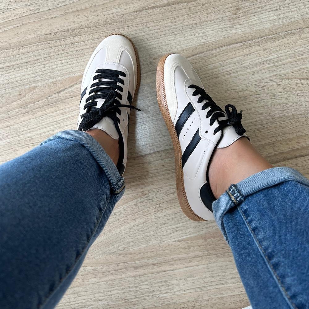 Tênis Flatform Manu Off White com Preto Off White 2