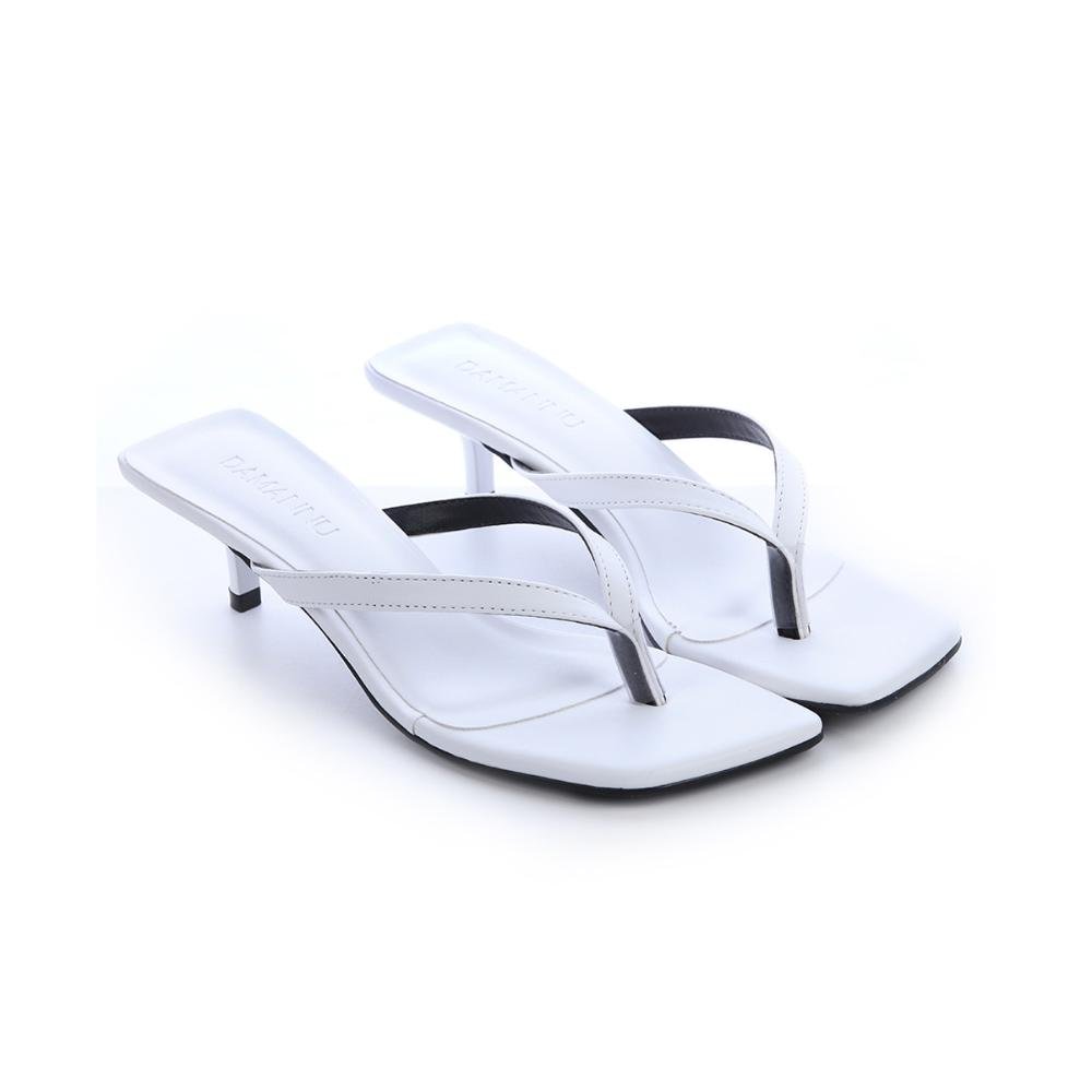 Tamanco Flip Flop Nathi Branco Branco 3
