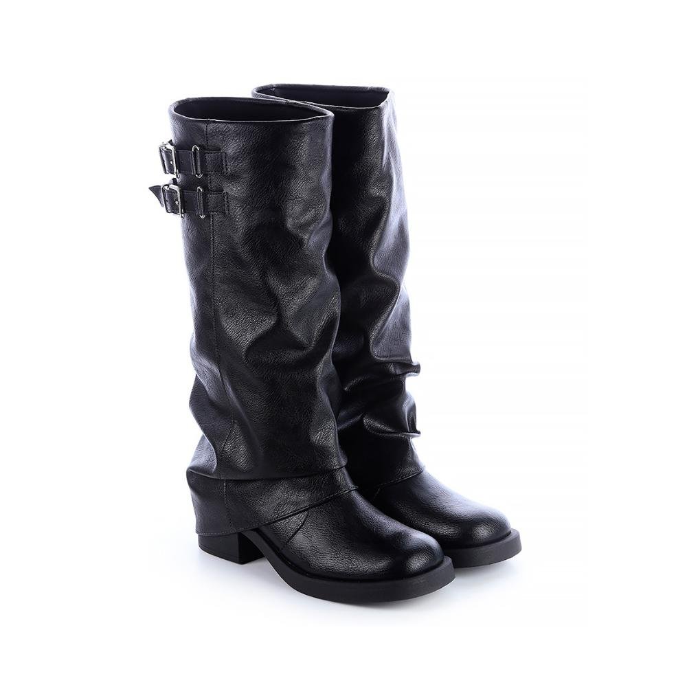 Bota Capa Mileny Preto Preto 3
