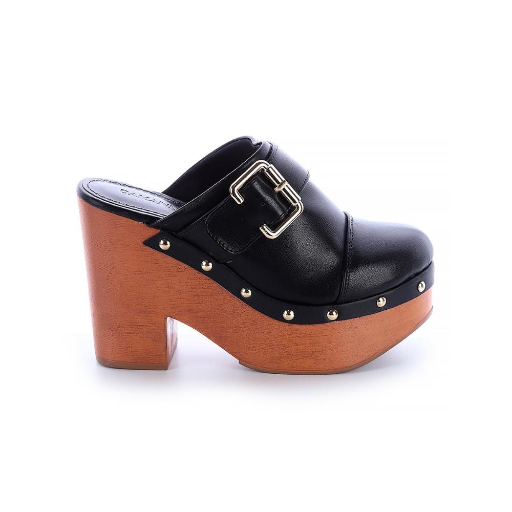 Tamanco Clog Katy Preto Preto 1
