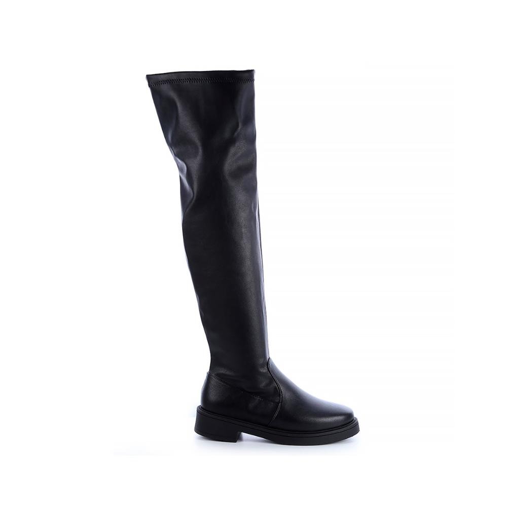 Bota Over The Knee Izzy Preto Preto 1