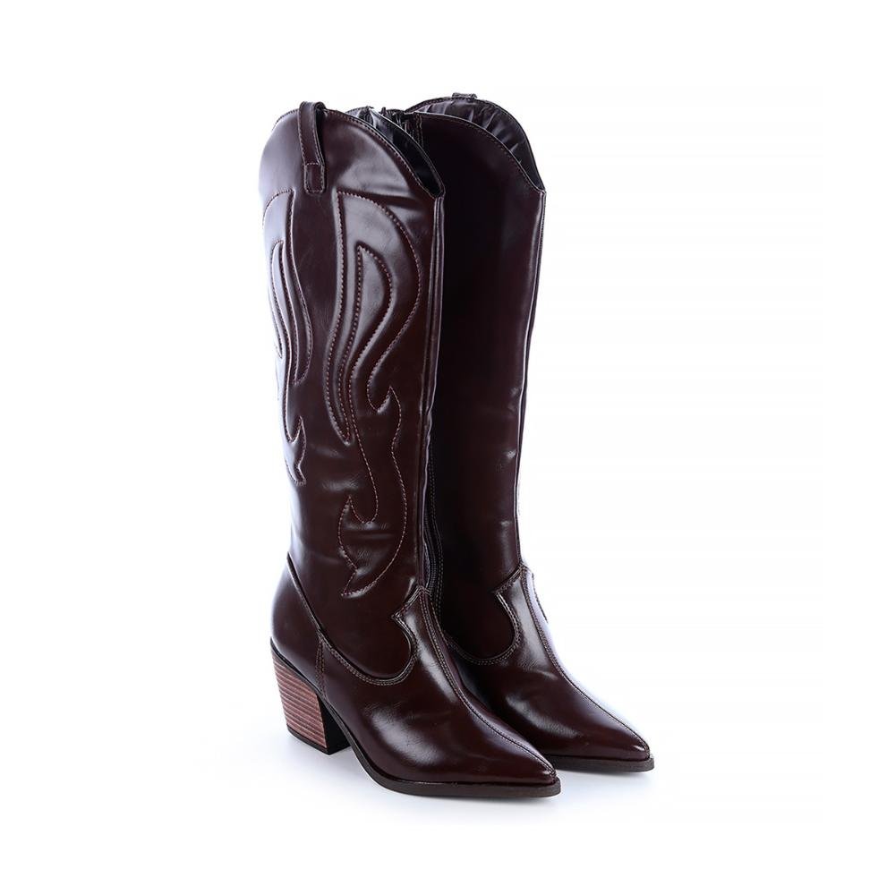 Bota Country Annika Marrom Marrom 3