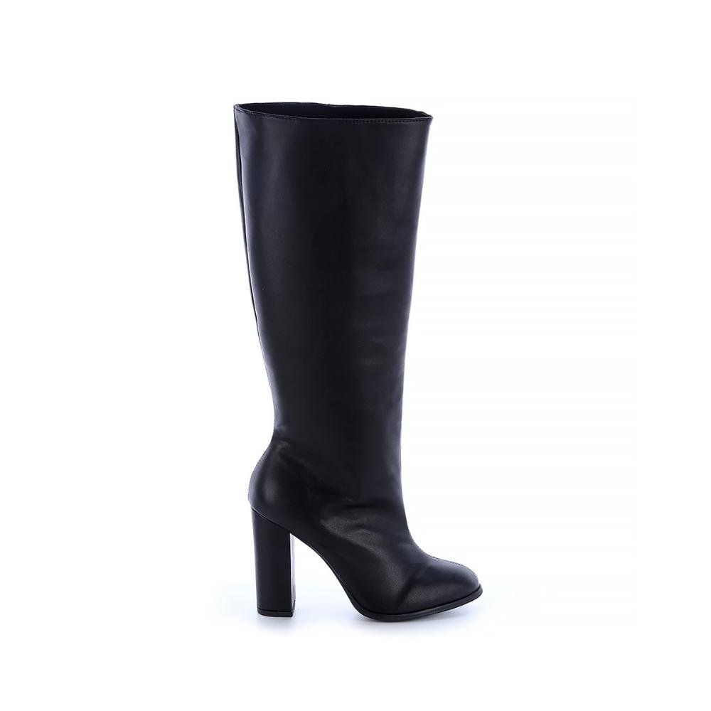 Bota Salto Bloco Jully Preto Preto 1