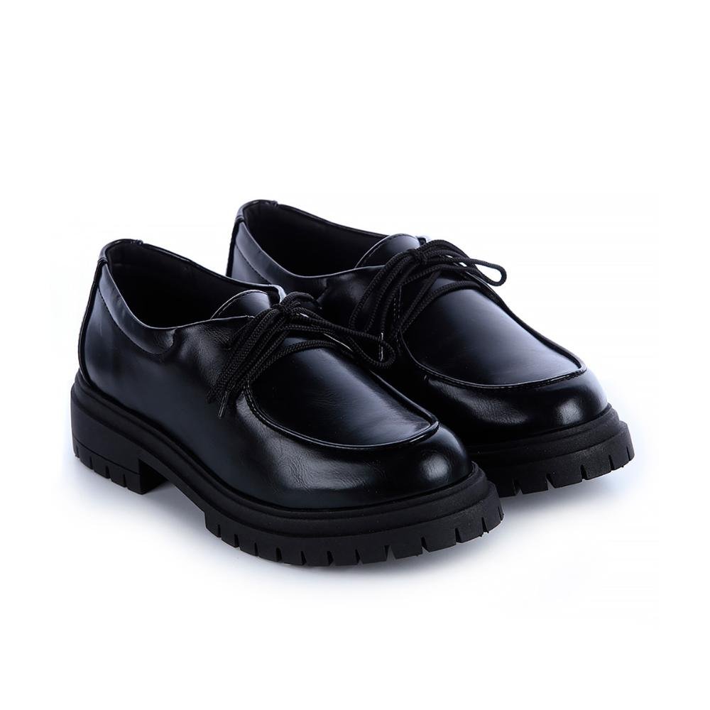 Mocassim Feminino Tratorado Julieta Preto Preto 3
