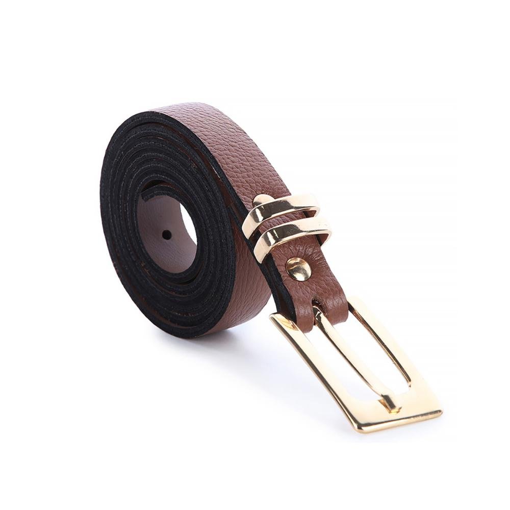 Anne - Cinto Femino Couro Legítimo Caramelo Caramelo 2