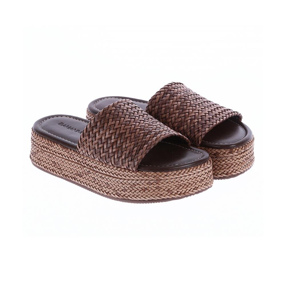 Kenya - Flat Tramado Café Plataforma Marrom 3