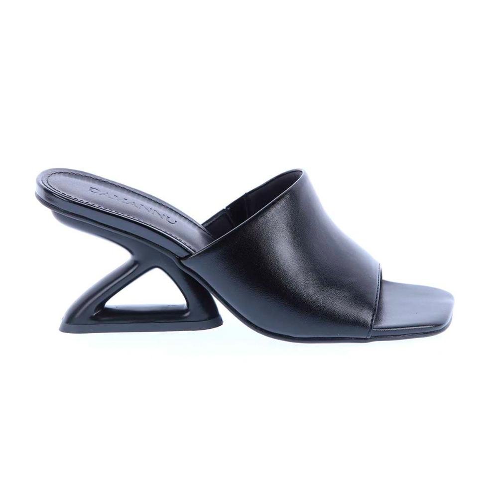 Alanis - Tamanco Salto Geométrico Minimalista