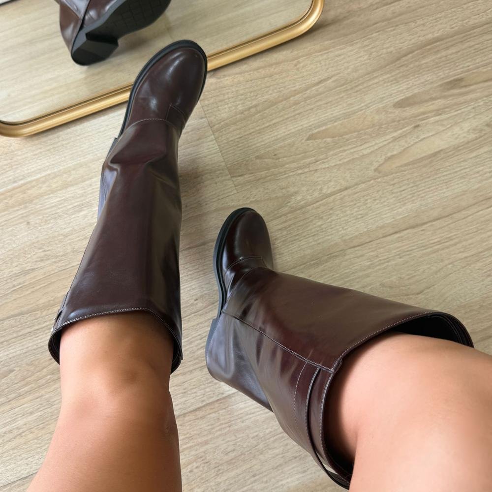 Any - Bota Chelsea Marrom 2 em 1 Capa Removível Marrom 7