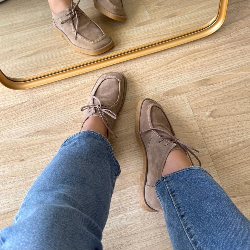 Thalya - Oxford Camurça Bege Bege 3