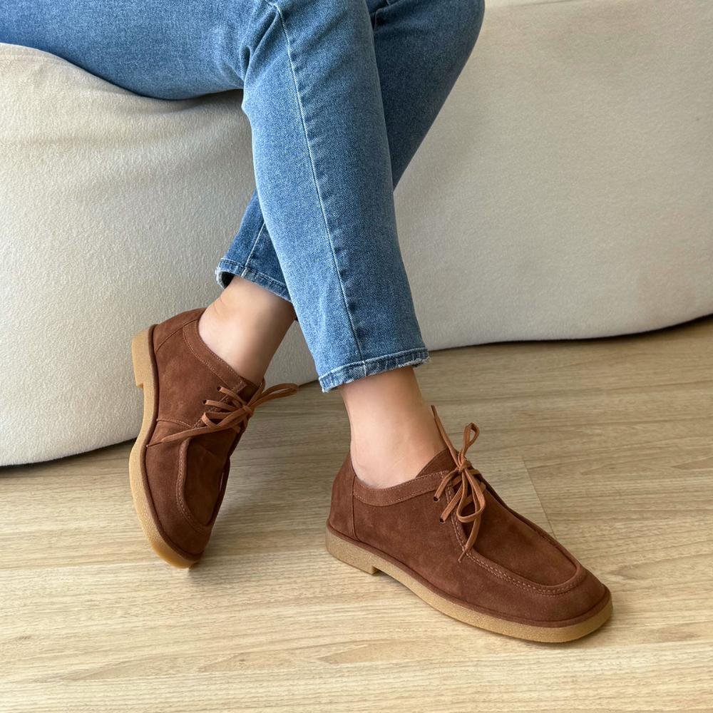 Thalya - Oxford Camurça Marrom Marrom 4