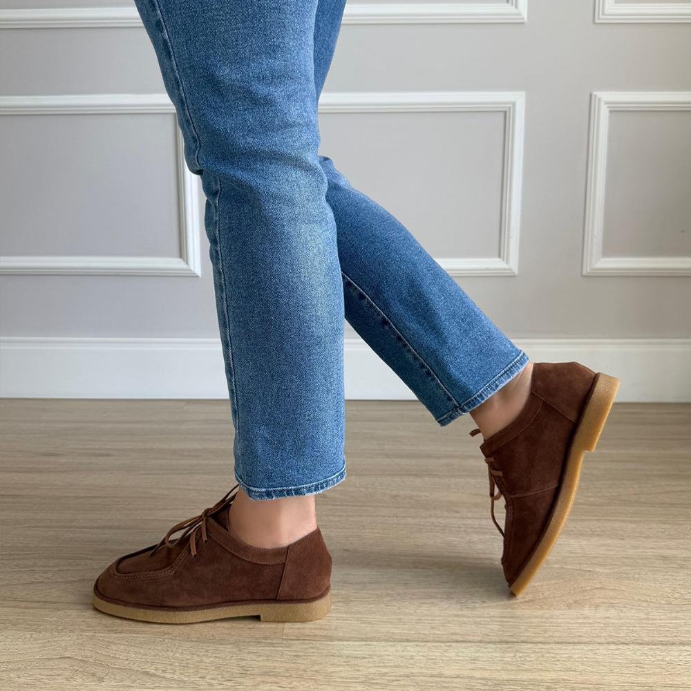 Thalya - Oxford Camurça Marrom Marrom 6