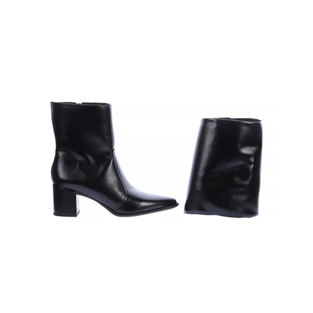 Nathalia - Bota Feminina 2 em 1 com Capa Removível Salto Bloco Preto 3