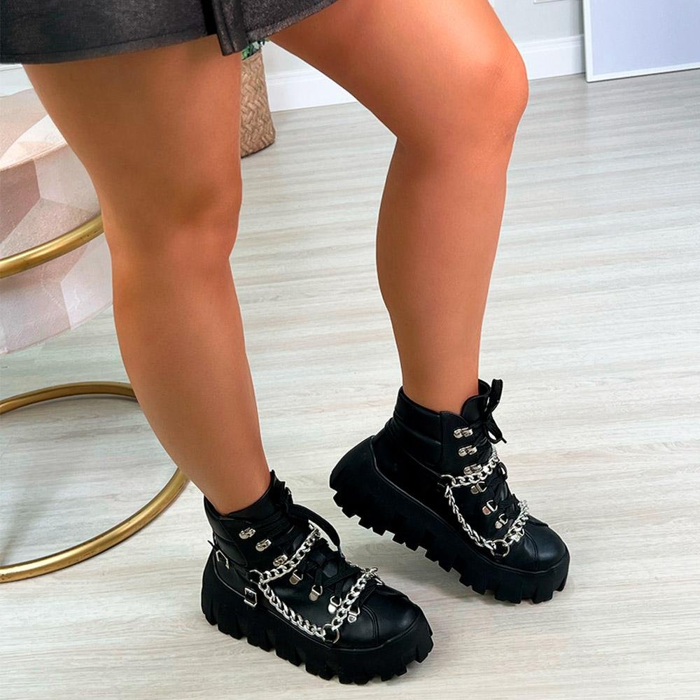 Bota Anitta Preto Preto 3