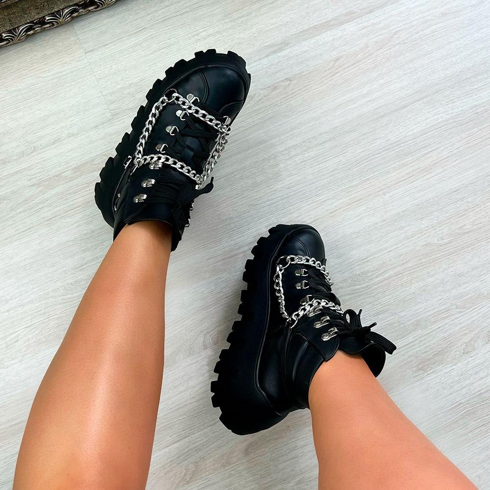 Bota Anitta Preto Preto 6