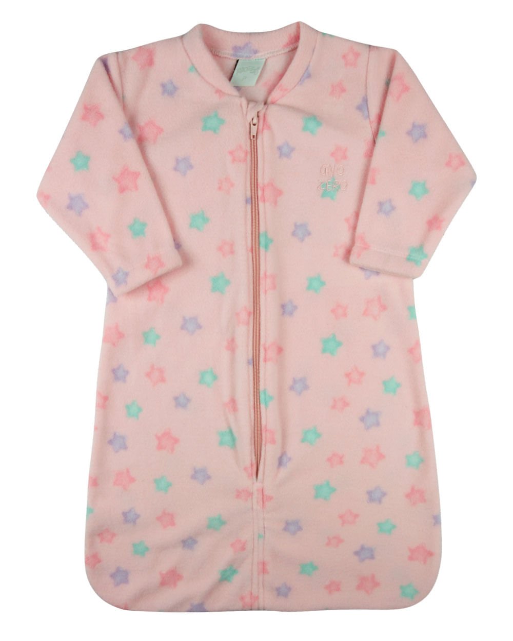 Saco de Dormir Casulo de Bebe Pijama Microsoft Cobertor Menina Rosa Rosa