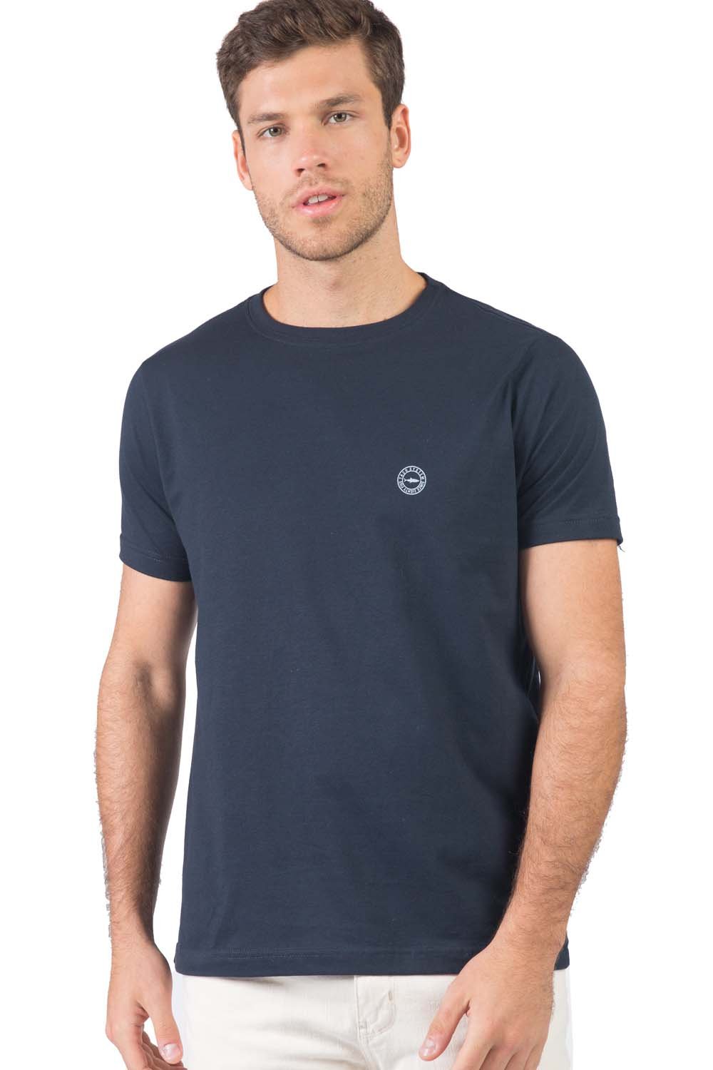 T-Shirt Básica Fit Tubarão Az Mar
