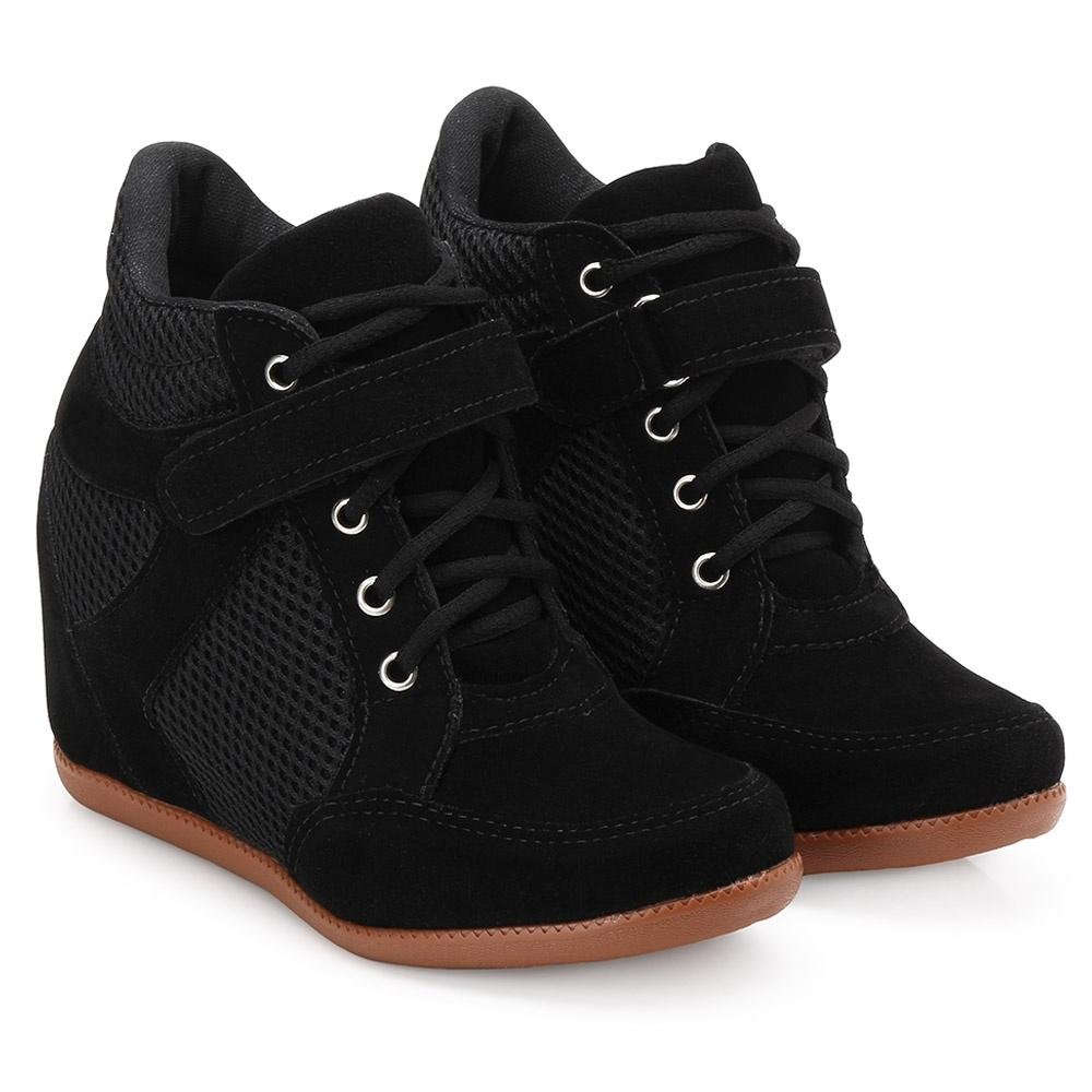 Tênis Sneaker Ana Lucia AL19-2000N Preto 4