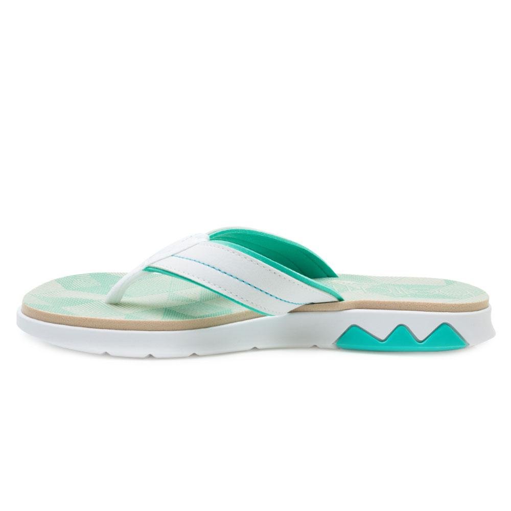 Chinelo Bicolor Beira Rio BR21- BR21-84201 Verde 2