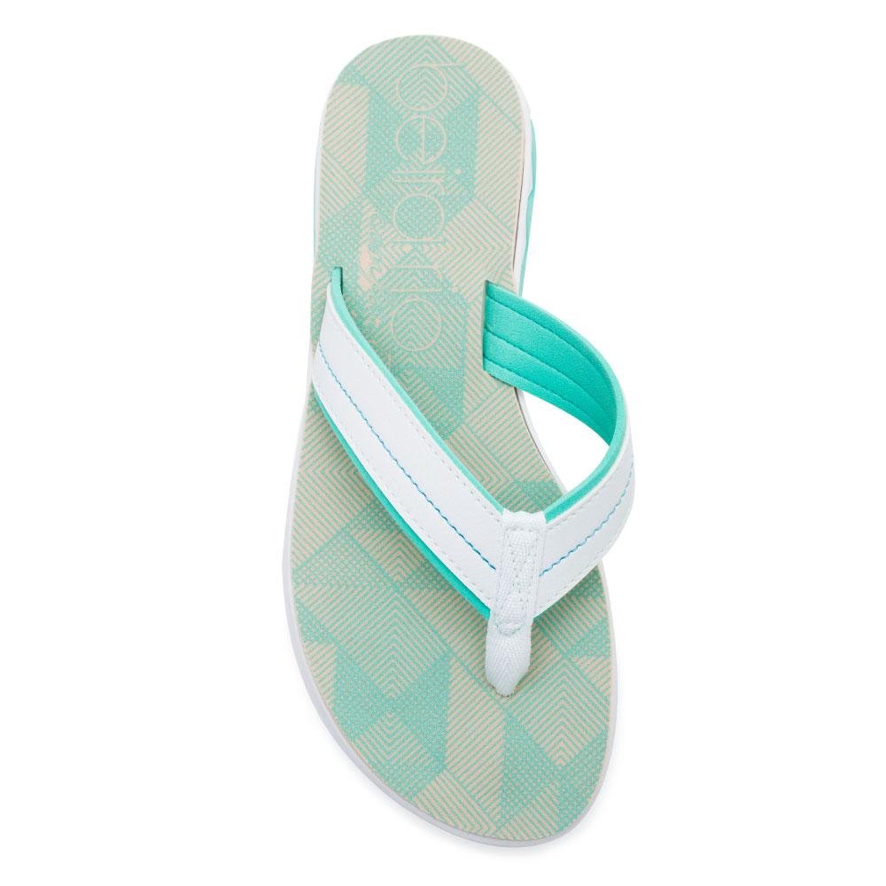 Chinelo Bicolor Beira Rio BR21- BR21-84201 Verde 4