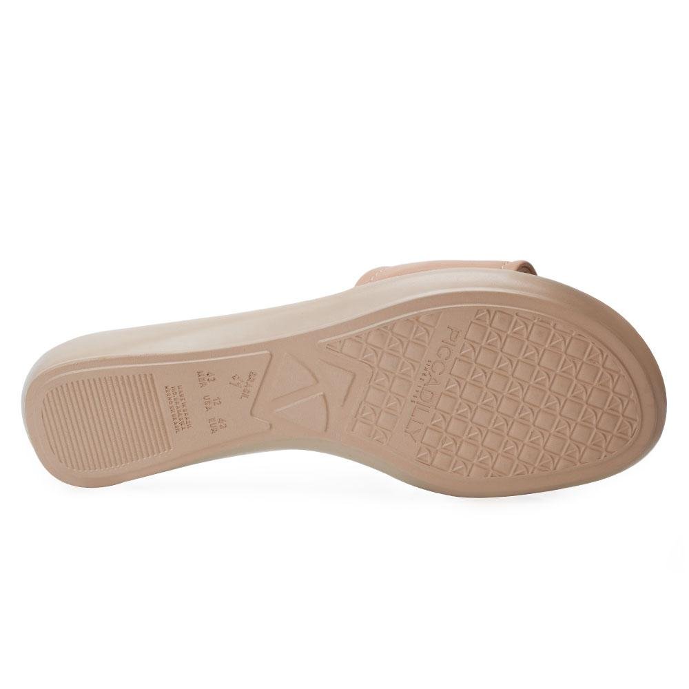 Tamanco Anabela Piccadilly PD21-50027 Bege 3