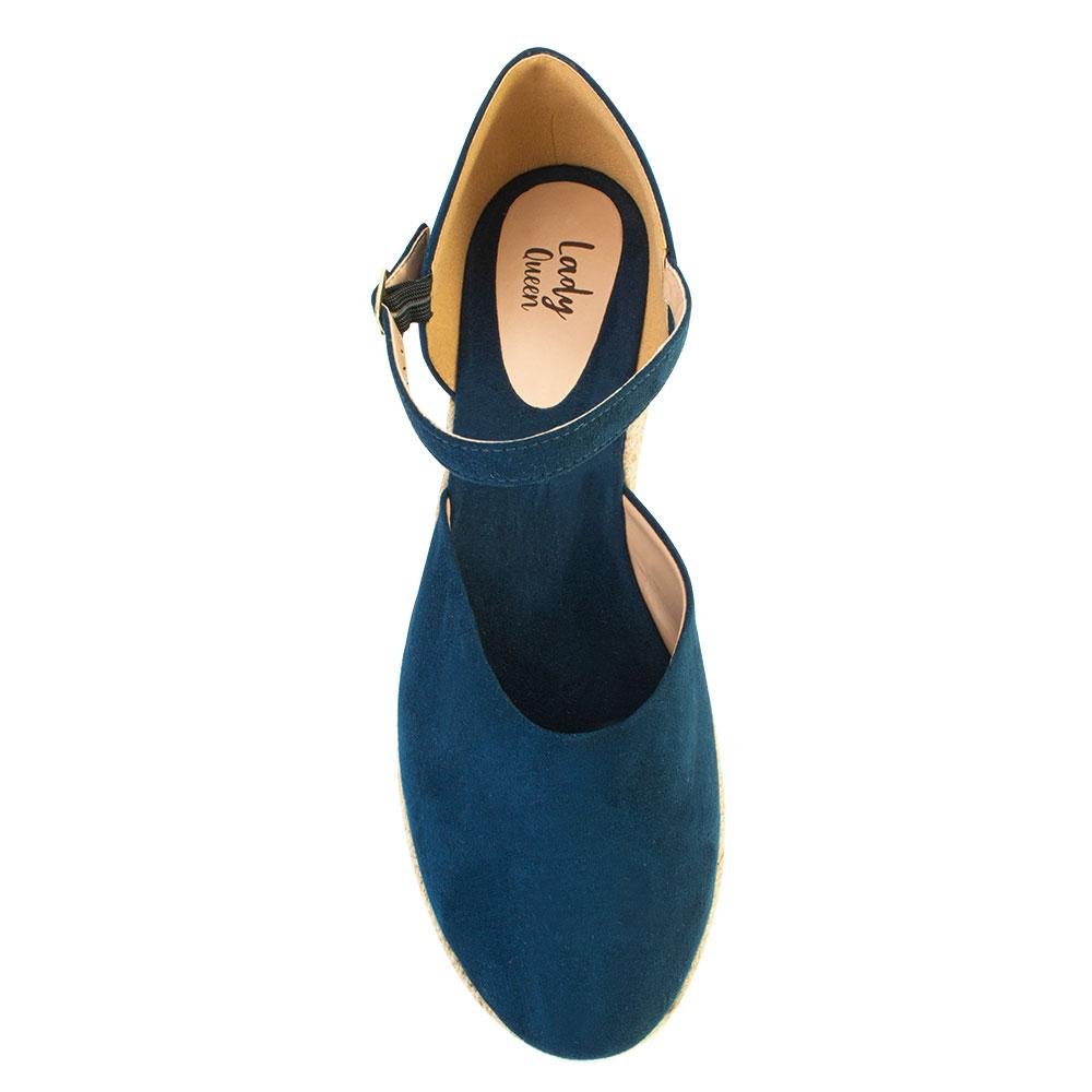 Sandália Espadrille Lady Queen AM22-19810 Azul 4