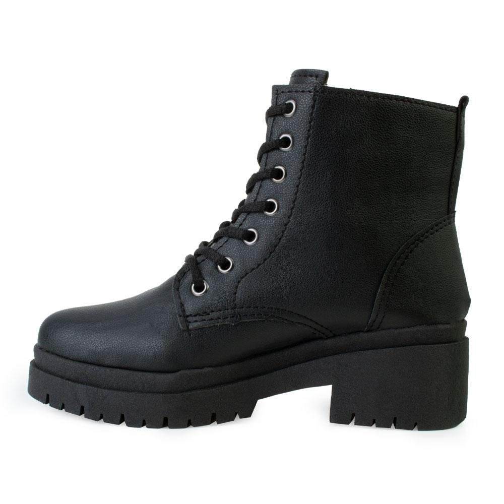 Bota Coturno Ana Lucia 4110 Preto 2