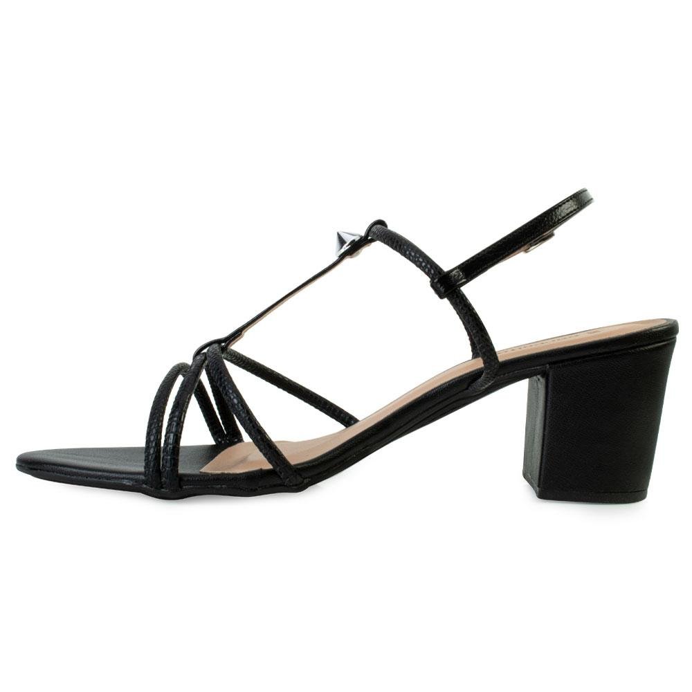 Sandália Cia Perfeita CP23-60225 NP Preto 2
