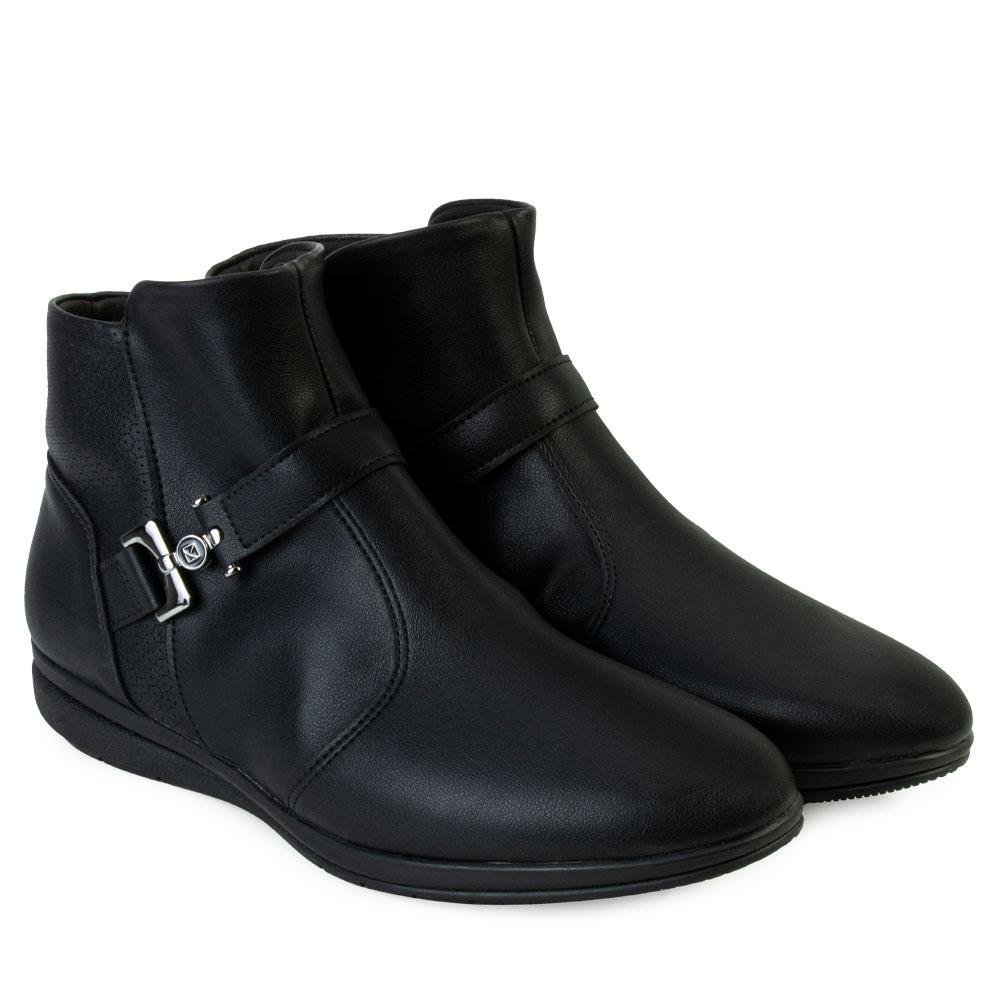 Bota Cano Baixo Piccadilly PD23-26101 Preto 4