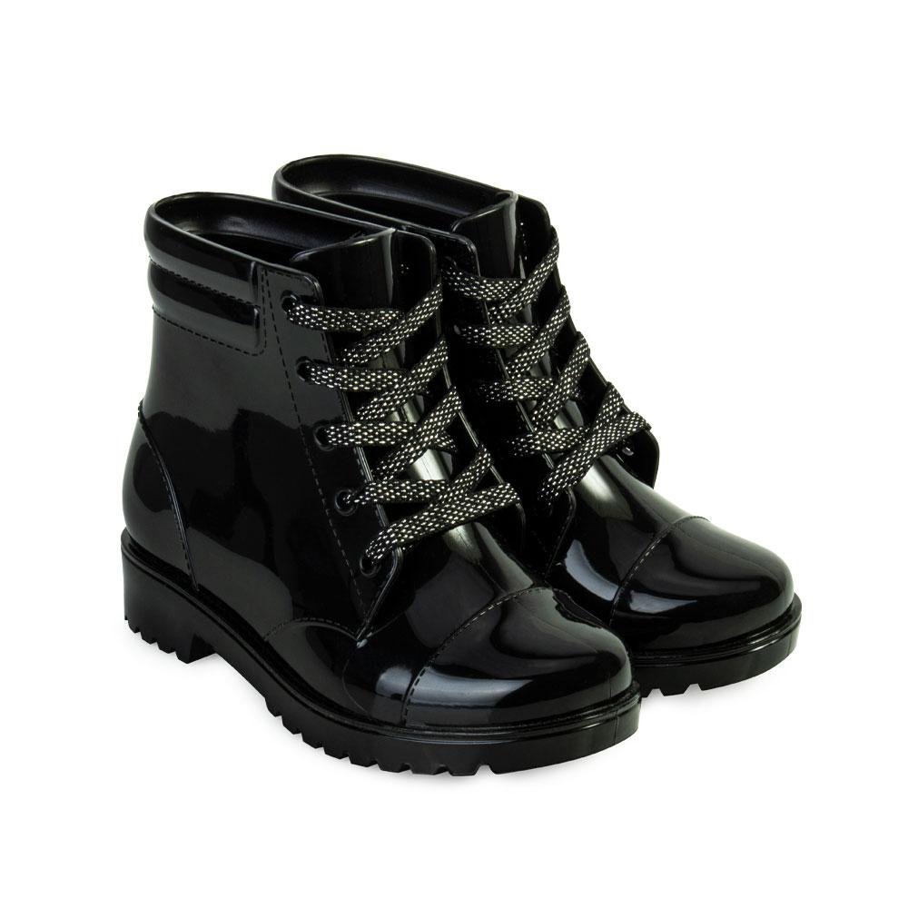 Bota Coturno LueLua Infantil LE23-47000 Preto 4