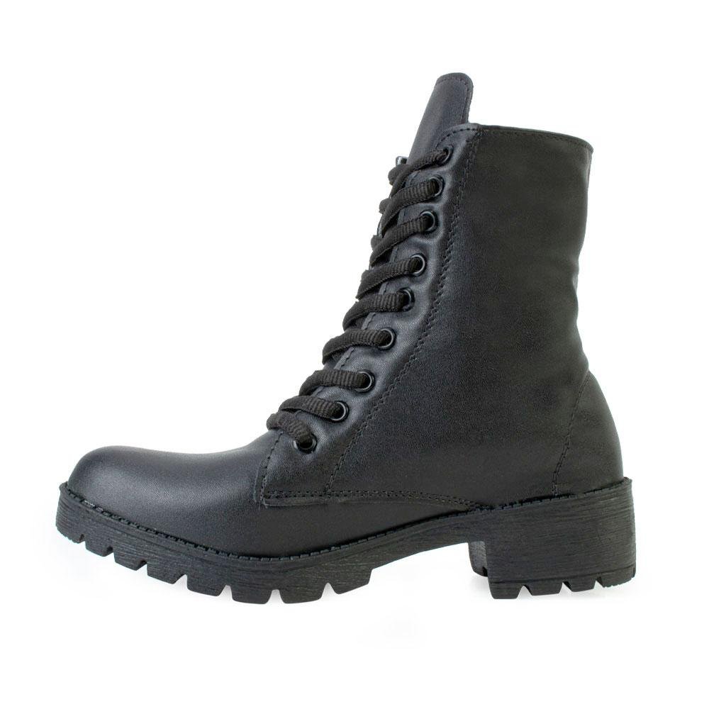 Bota Coturno Via Bag VB23-063 Preto 2