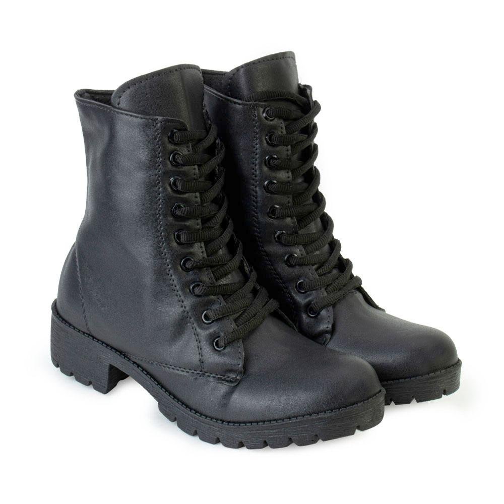 Bota Coturno Via Bag VB23-063 Preto 4