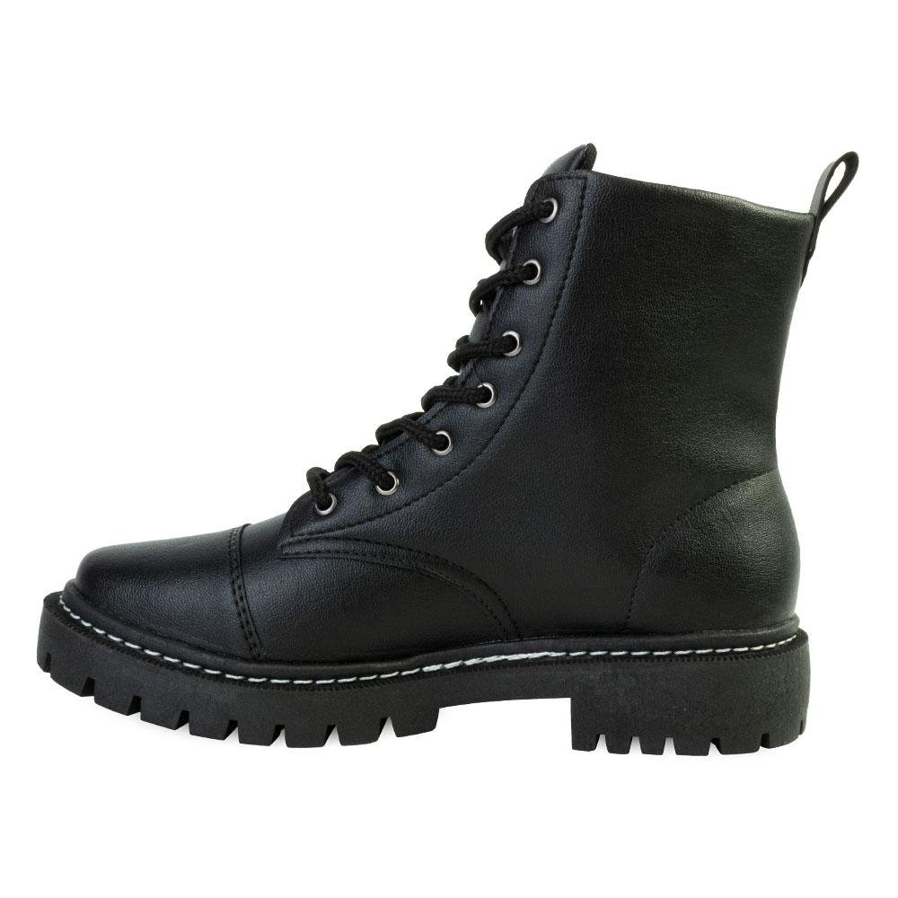 Bota Coturno Valesca VL23-0107AD1 Preto 2
