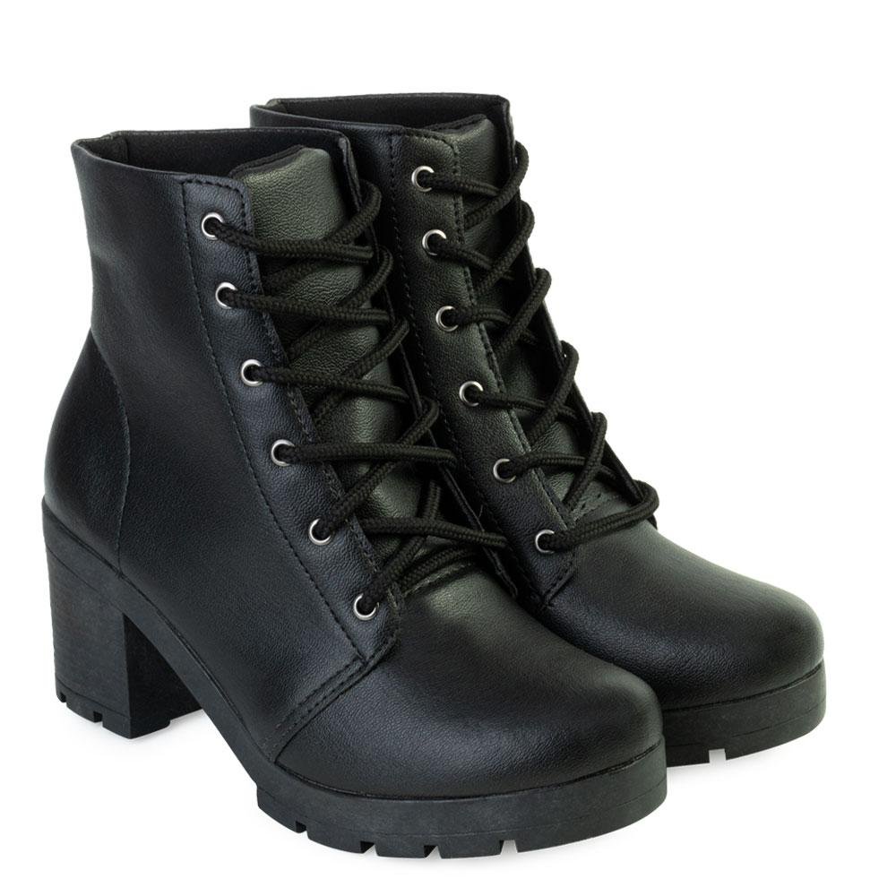 Bota Coturno Valesca PTO VL23-010511 Preto 4