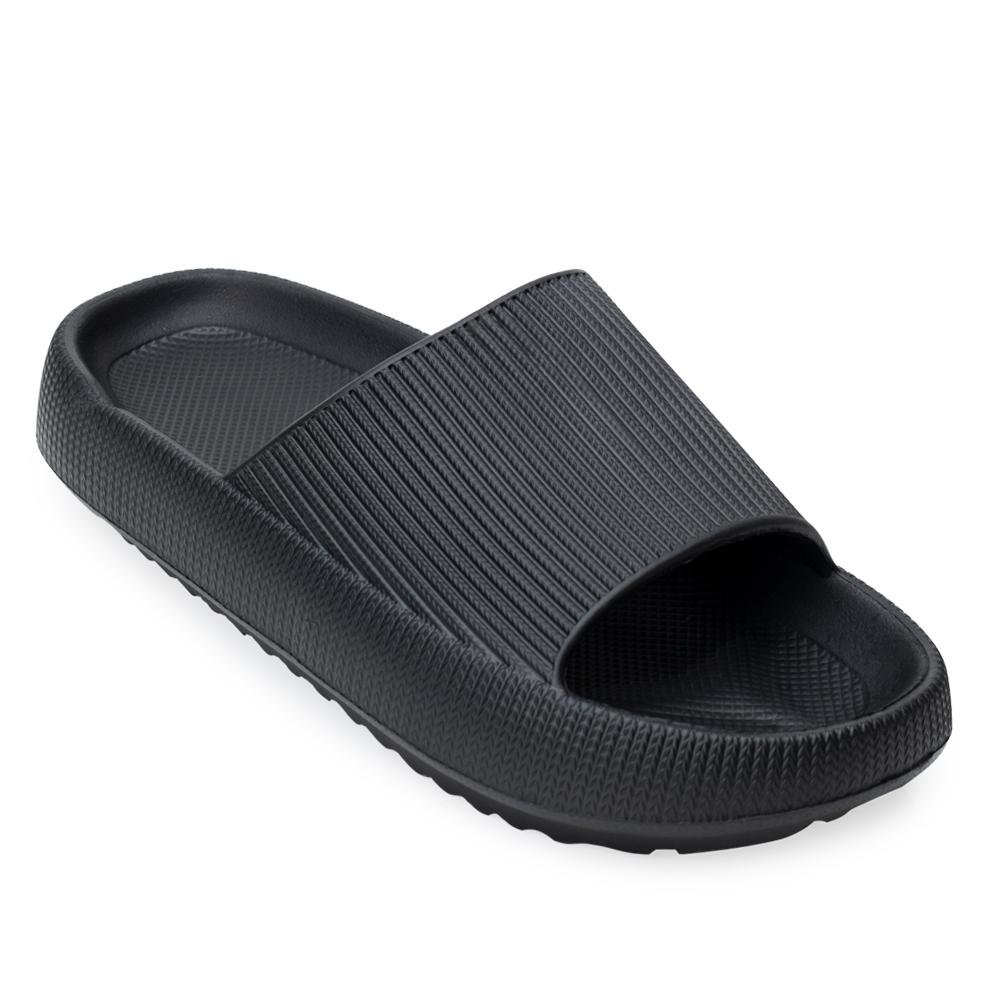 Chinelo Nuvem Yvate YT22-2013 Preto 1