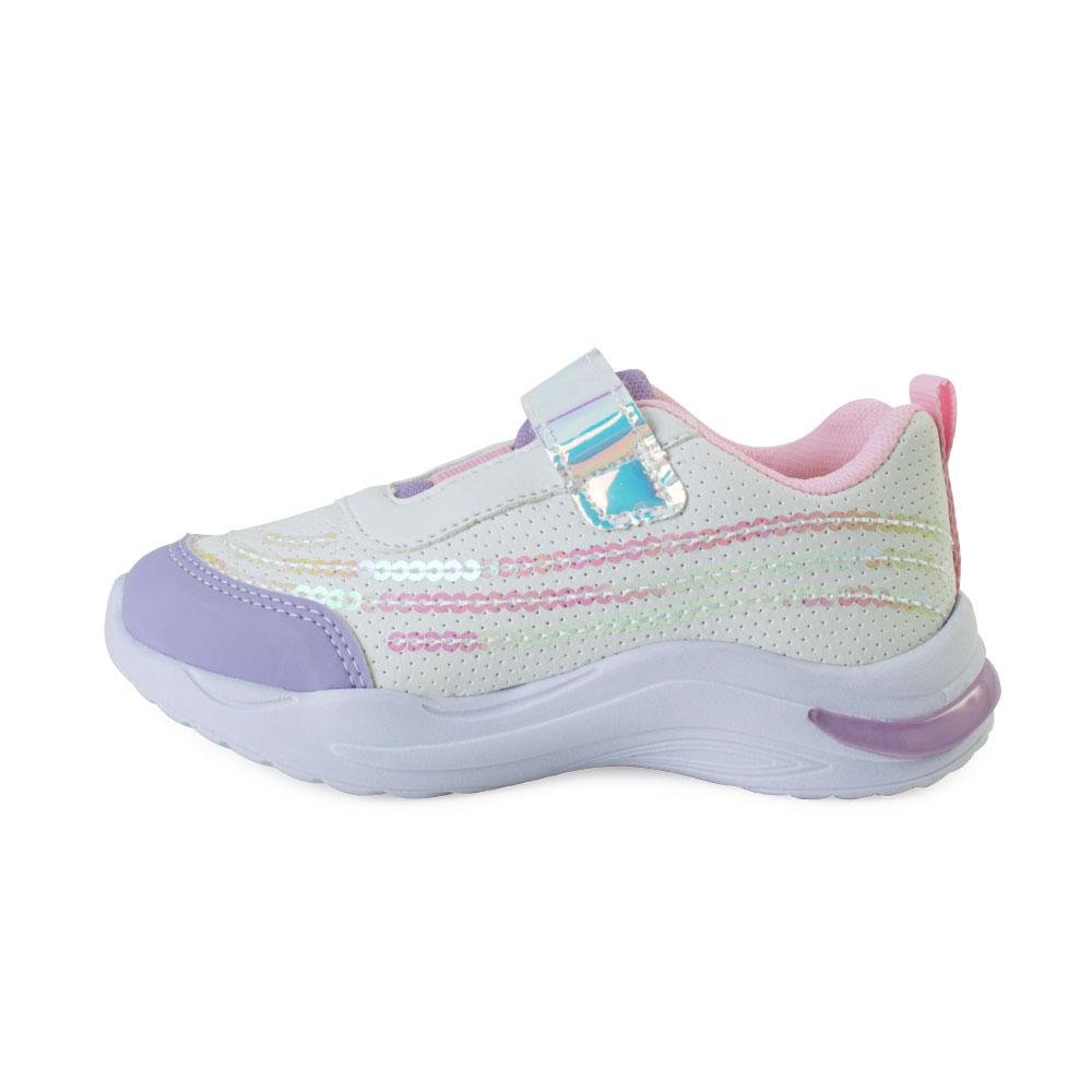 Tênis LED Mini Pé Infantil MP23-MP2308 Branco 2