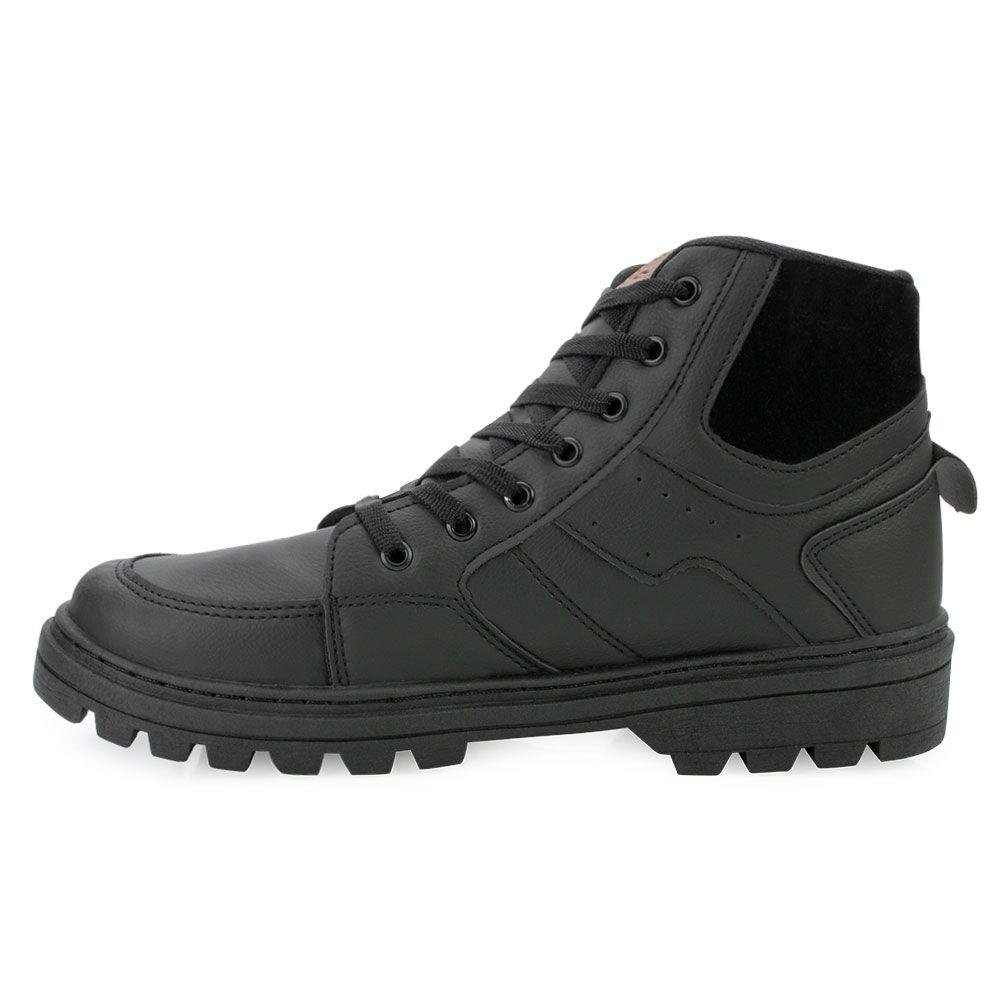 Bota Adventure Confort Way CW23-C230 Preto 2