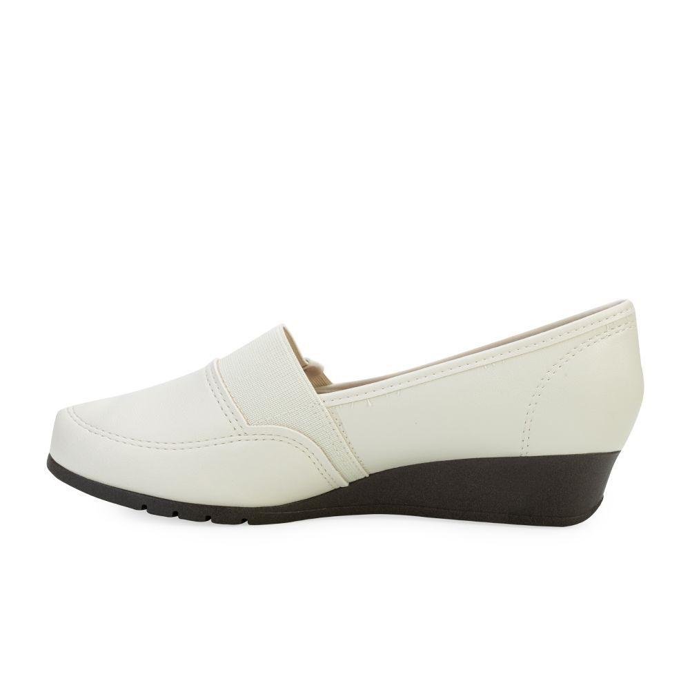 Sapato Anabela Moleca ML23-515678 Branco 2