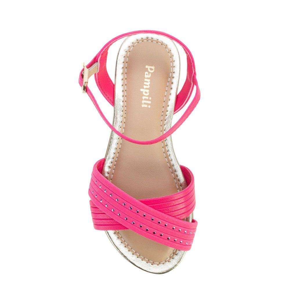 Sandália Pampili Infantil PP23-409238 Rosa 4
