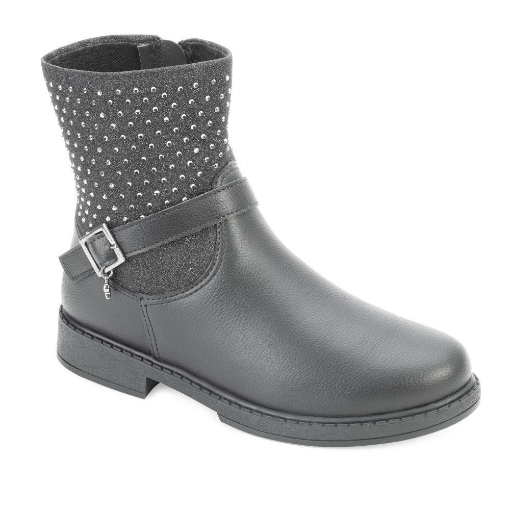 Bota Cano Curto Infantil Pampili PP23-27910 Preto 1