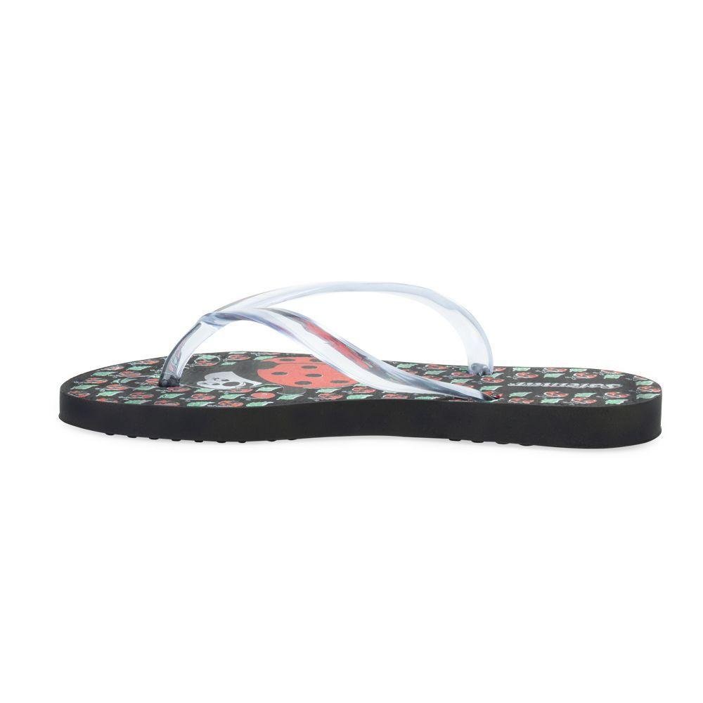 Chinelo Joaninha Solemar Infantil Preto 2