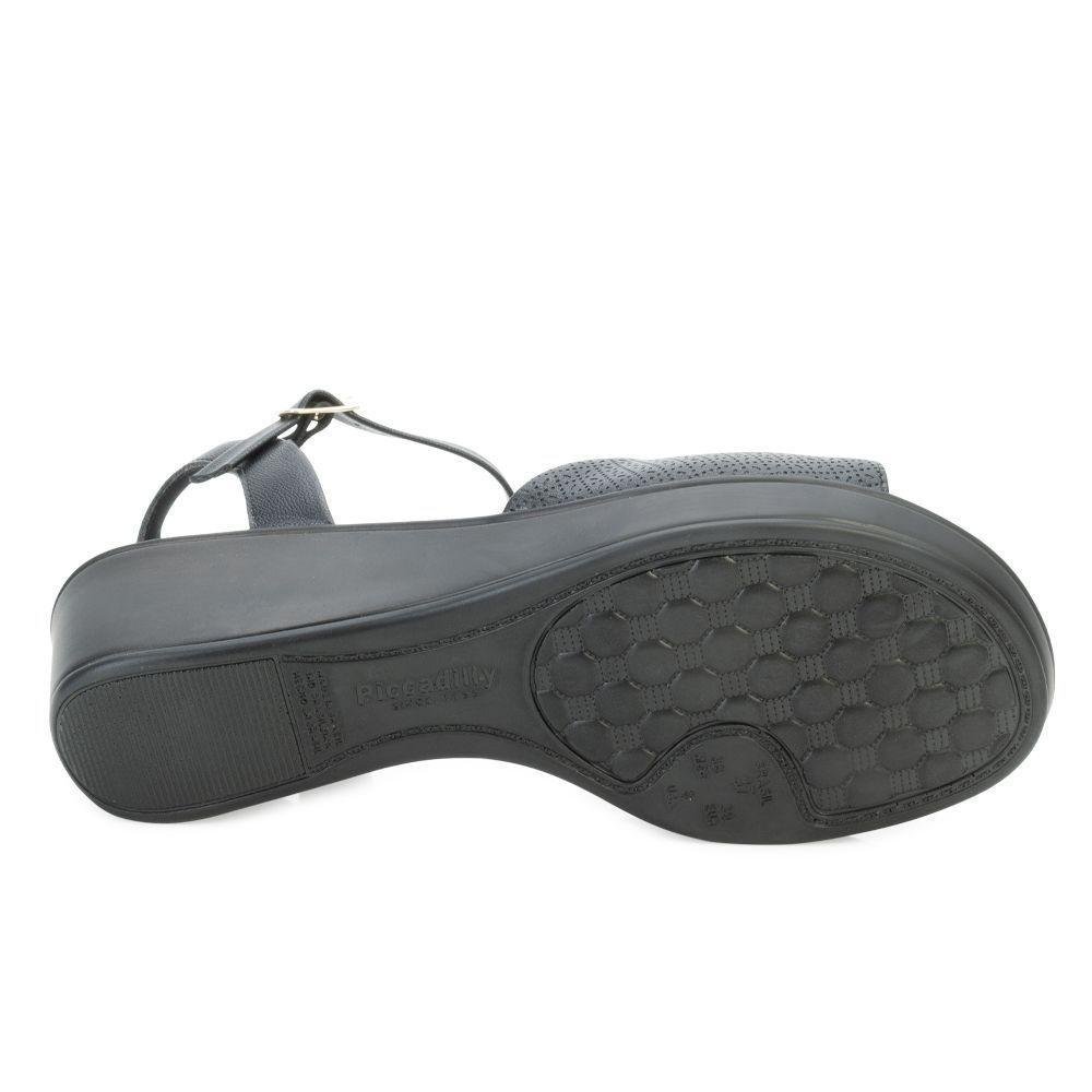 Sandália Anabela Piccadilly PD23-54031 Preto 3