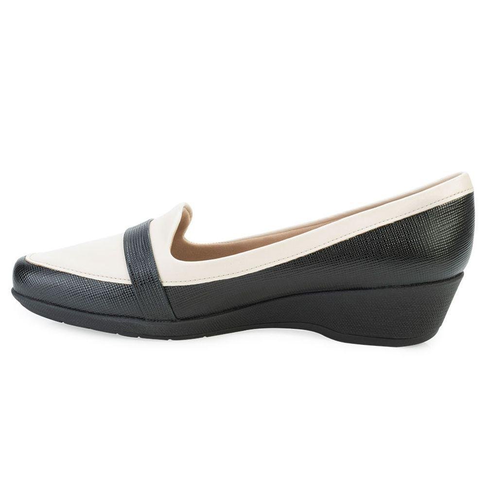 Sapato Salto Anabela Piccadilly PD23-143204 Preto 2